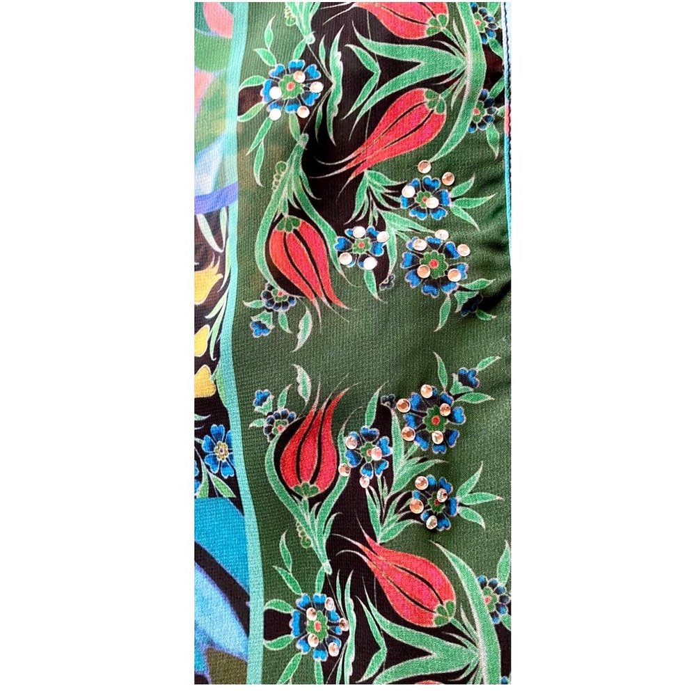 City Chic Maxi Dress ~ floaty & relaxed ~ with black slip - Picture 6 of 10